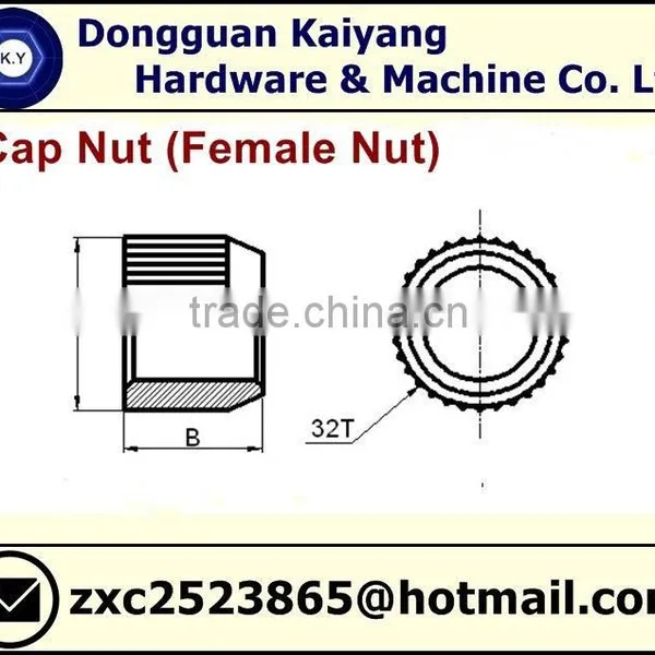 Acorn Nut; Cap Nut (for Furniture); M5, M6, M7 photo-2