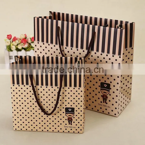 High Quality Cartoon Paper Gift Packing Bag photo-3