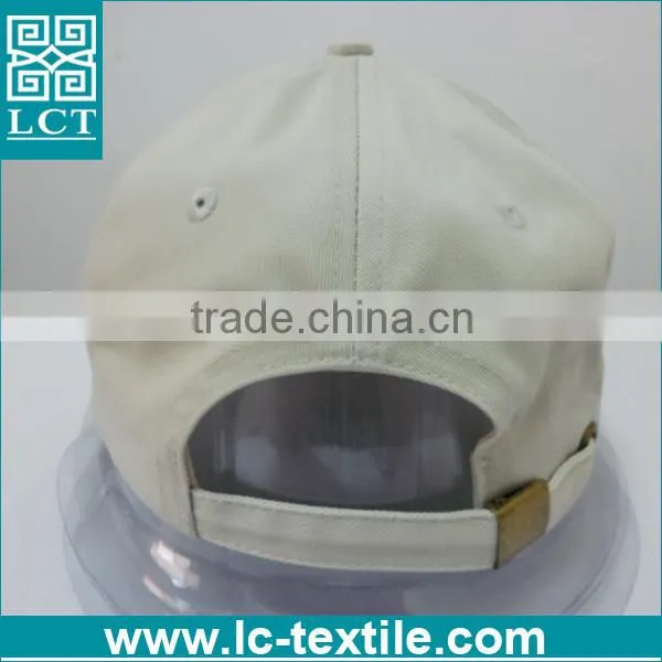 LCTN1842 Hot Fix Rhinestone Khaki White Low Profile 6 Panel Cap photo-3