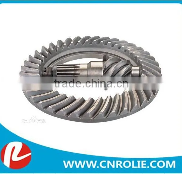 Transmission Gear Heat Trentment Spiral Shaft Daihatsu With Ratio 7:41 Oem 41201-87329 Crown Wheel Pinion photo-2