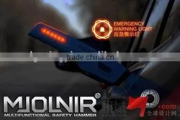MJOLNIR Multifunctional 6 IN ONE High Quality Multi Function Safety Hammer, Strong Bright Torch, Hand Tool photo-4