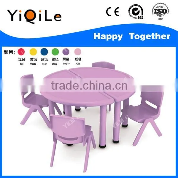 Children Study Desk Children Double Desk and Chair School Furniture Guangzhou