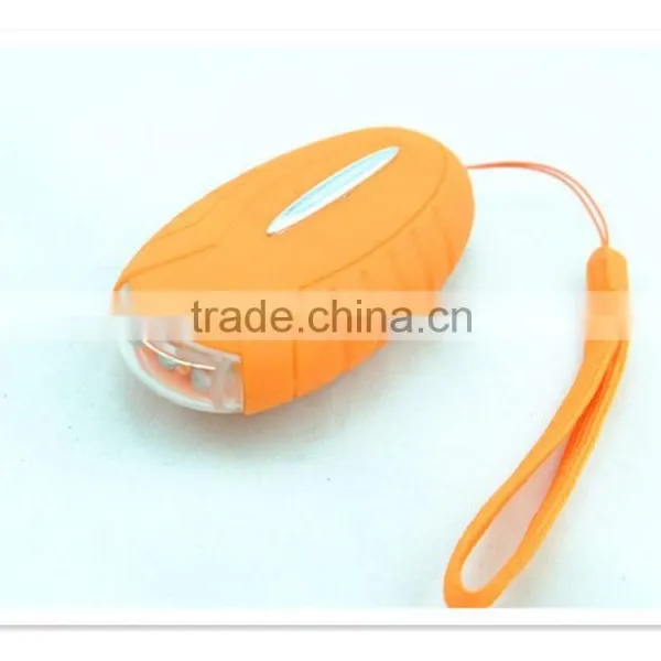 3led Mini Hand Cranking Dynamo Flashlight