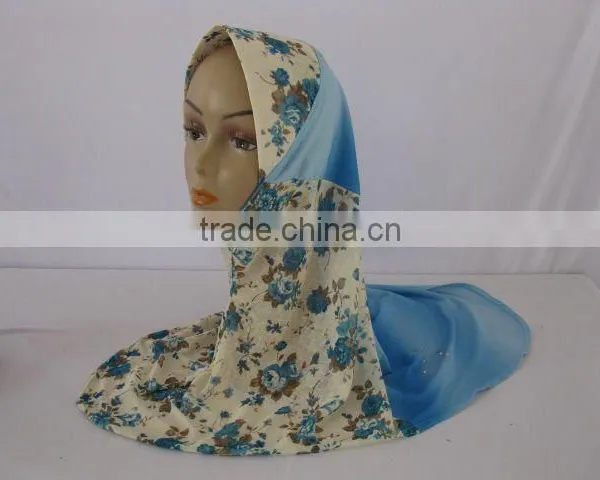 2014 OEM - Muslim Scarf,Islamic Hijab Fabric G-138 photo-2