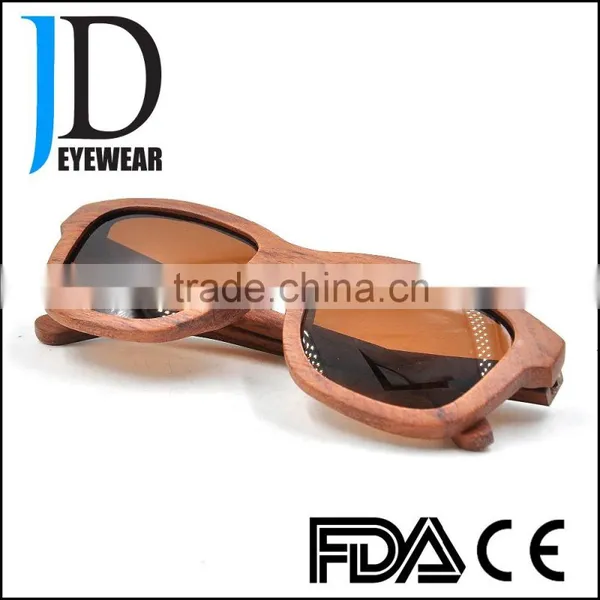 Hot Sell China Wholesaler Natural Wood Spring Hinge Wooden Sunglasses photo-2