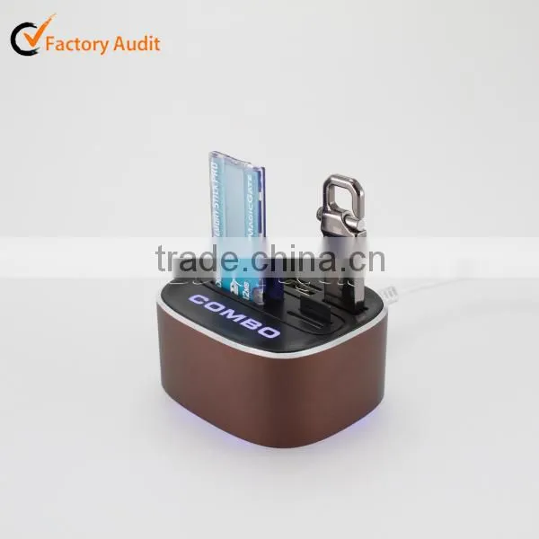 Manufacturers China Birthday Gift Multiple Usb Hub/sd Card Usb Adapter/sd Card Slot to Usb Adapter photo-3