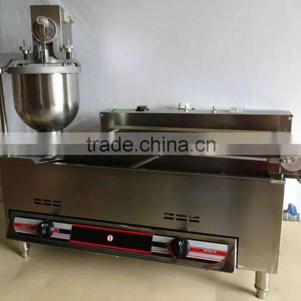 CE Approved 220V 6000w Commercial Automatic Industrial Mini Electricity & Gas All in One Donut Machine With Three Molds photo-3