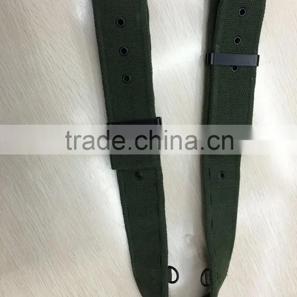 Top Quality Mens Cotton or Polyester Canavas Webbing Tactical Military Belt photo-4