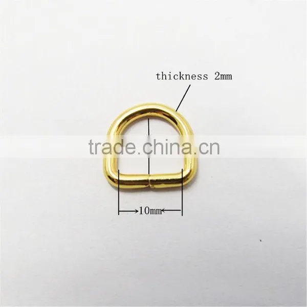 Custom Colored Cheap Copper Metal Split d Ring photo-2