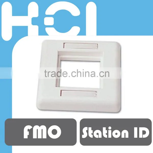 Network Station ID Frence Style Gang Wall Outlets Frame