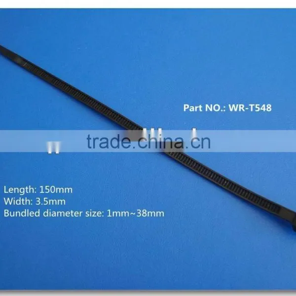 Nylon Soft Cable Tie 3.5*150mm
