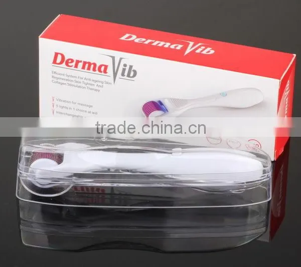 NL-601 HOT HOT ! Derma Roller Micro Needle Roller Skin Needle Roller Derma Vib photo-3