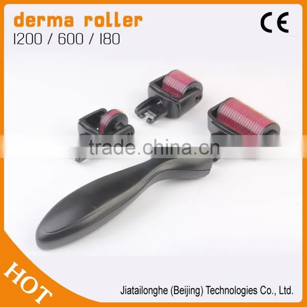 2016 Hot 1200 Needles 3in1 Derma Body Roller Kit for Dermatology photo-2