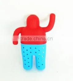 Hign Quality Animal Shape Silicone Tea Strainer/Silicone Tea Bag
