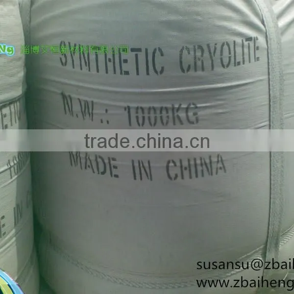 Fused-salt Electrolysis Sodium Aluminate Fluoride Synthetic Cryolite photo-2