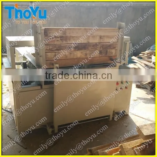 Two Heads Nailed Wood Pallet Groover Machine to Make Stringer of Pallets(SMS:0086-15890650503) photo-4