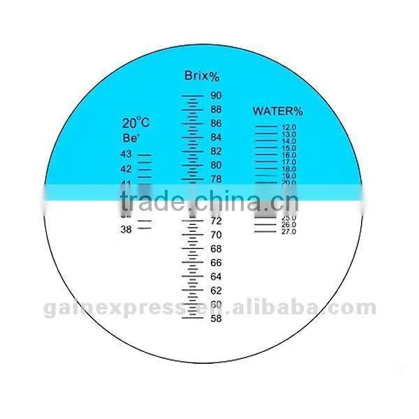 58-90% Portable Brix Refractometer, Built-in LED Light photo-4