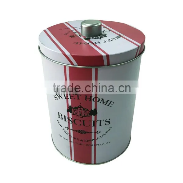 5 Liter Round Tin Can photo-6