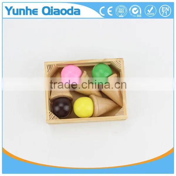 Cutting Fruit Set - Wooden Play Food Kitchen Accessory photo-6