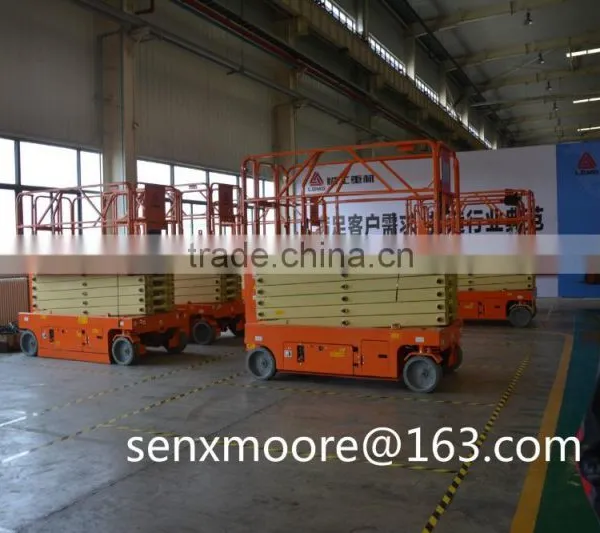 8-14m Good Quality Self-propelled Scissor Aerial Work Platform With LGMG Brand photo-3