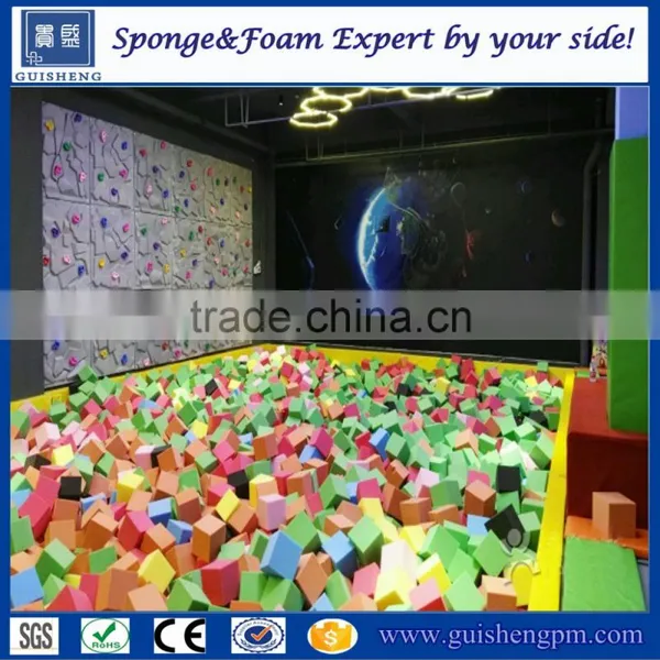 High Quality Large Size Indoor Trampline Park Colorful Foam Cube, Foam Pit photo-3