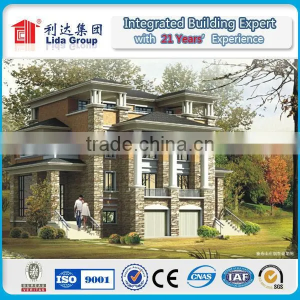 Steel Modular Prefabricated Luxury Steel Economic Prefab House Villa photo-4