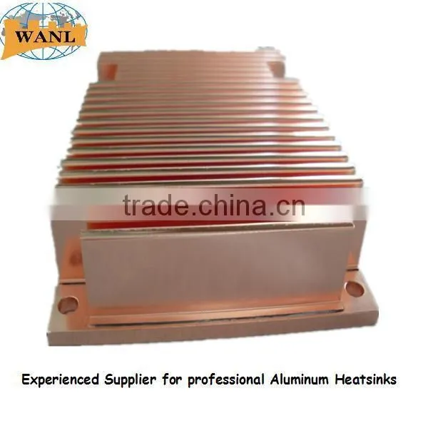 OEM China Extruded Aluminum Heatsink Round Aluminum Heatsink photo-2