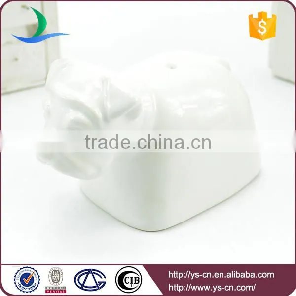 YSpp0010 Lovely Dog White Ceramic Salt and Pepper Shaker for Gifts photo-3