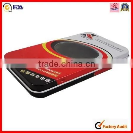 Metal Battery Packing Emboss Printing Tin Boxes photo-5
