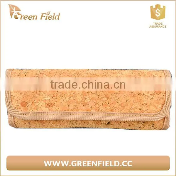 Custom Portugal Cork Pencil Case Soft Cork Pencil Bags photo-2
