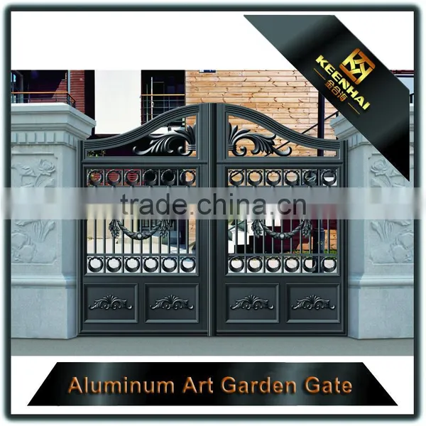 Simple Style High Security Aluminum Villa Main Gate photo-3