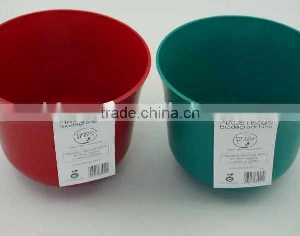 Bamboo Fiber Bio and Eco Flower Pot photo-5