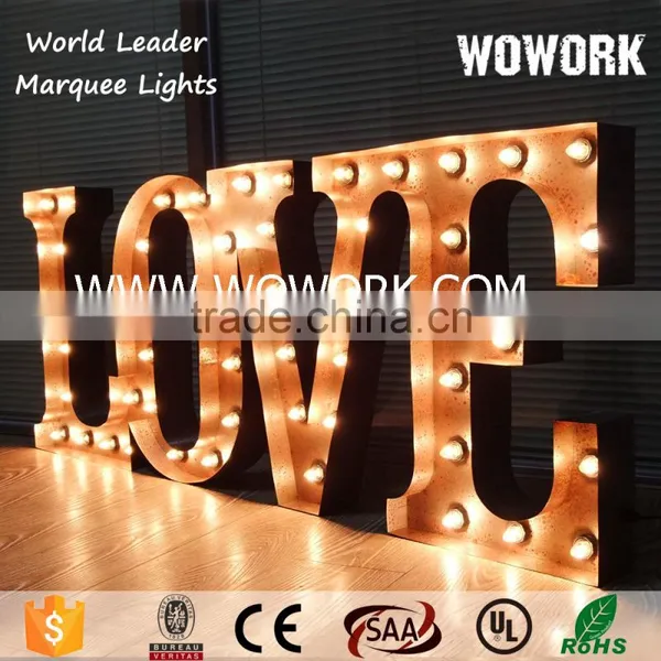 Illuminated Steel Marquee Letters photo-6