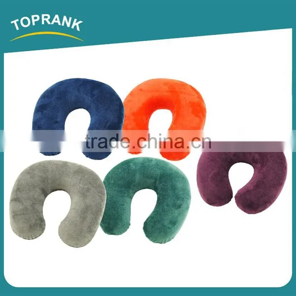 Toprank Cheap Neck Use Memory Foam Pillow, Travel Memory Pillow With Button, Comfortable Travel Memory Foam Pillow photo-2