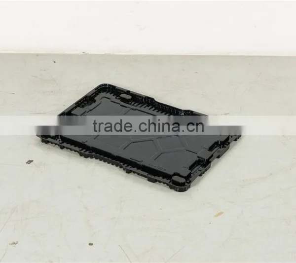 Vac Form ABS Black Large Rectangle Plastic Tub photo-5