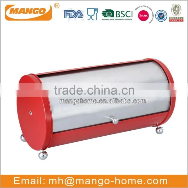 Colorful Bread Storage Bin With Bamboo Lid photo-6