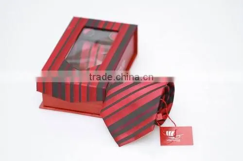Set of Silk Neck Tie With Cufflinks and Handkerchief With Various Colors and Design photo-6