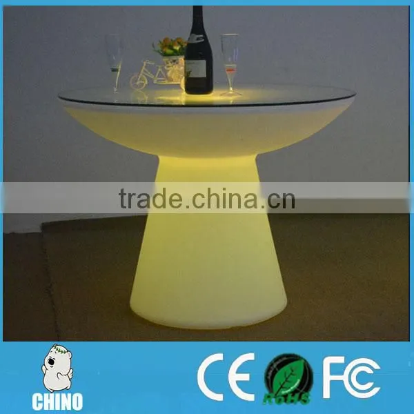 LED Plastic Furniture Coffee Illuminated LED Bar Cube Chair photo-3