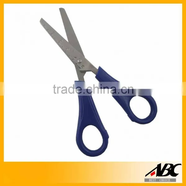 Hot-selling Plastic Handle Beauty Student Scissors photo-5