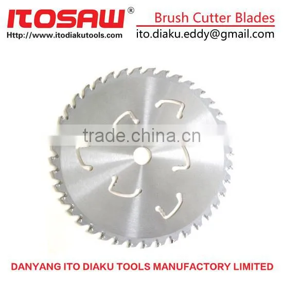ITO-G-10 TCT Grass Brush Cutter Trimmer Weeds Blade SK-5 Body and YG8 Tips, Size 230MM*36T and 255mm*40T photo-5