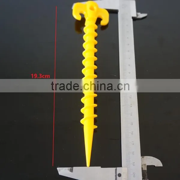 Best Price Deluxe PP ABS Plastic Tent Screw Stake photo-2