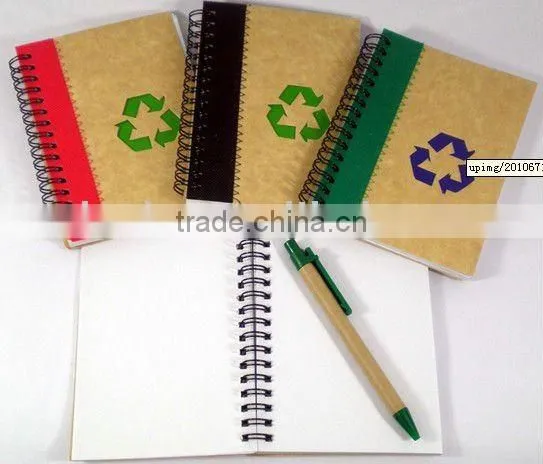 Recycled notebook