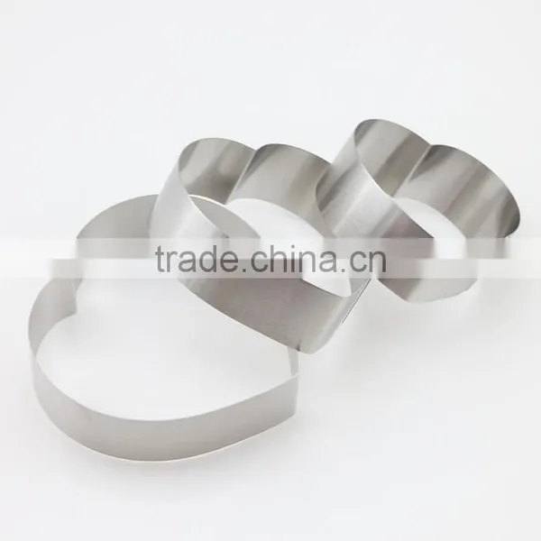 Multifunction Stainless Steel Heart Shape Cookit Cutter Biscuit Cake Mold Set photo-5