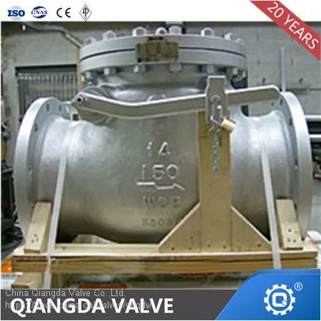 Cast Steel Swing Check Valve Flange End 150LB 300LB JIS10K BS1868 photo-5