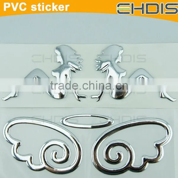 New Car Beauty Product Custom Decal Sticker Car Logo Wings photo-6
