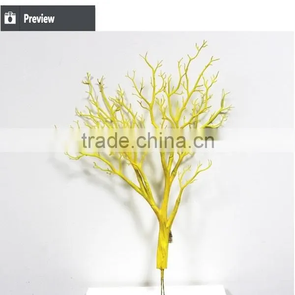 Artificial Dry Tree Branch for Festival Decoration Golden Coral Tree for Jewelry Hanging Table Setting Centerpieces photo-3