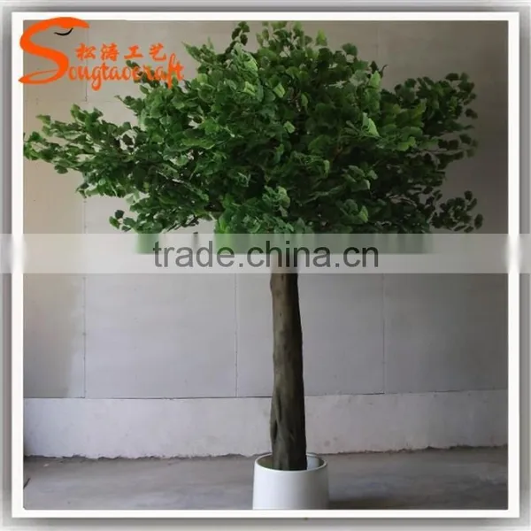 New ! Hot Sale! 10ft Yellow Artificial Tree Trunks Factory Wholesale All Kinds of Fake Decorative Tree Stump photo-2
