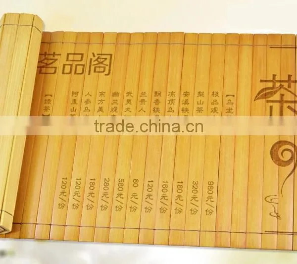 Special Bamboo Menu Book for Restaurant photo-4