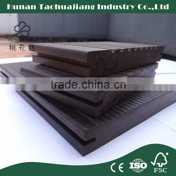 Eco Forest Strand Woven Bamboo Decking For Outdoor Use photo-6