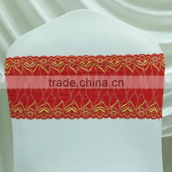 Various Kinds of Lace Chair Band With Plastic Buckle photo-3